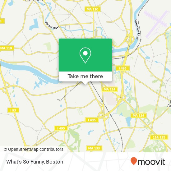 What's So Funny map