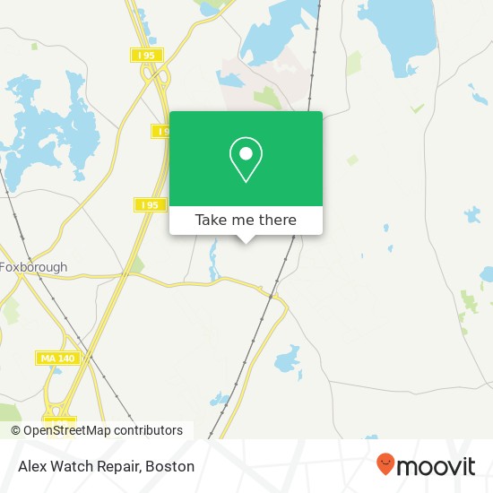 Alex Watch Repair map