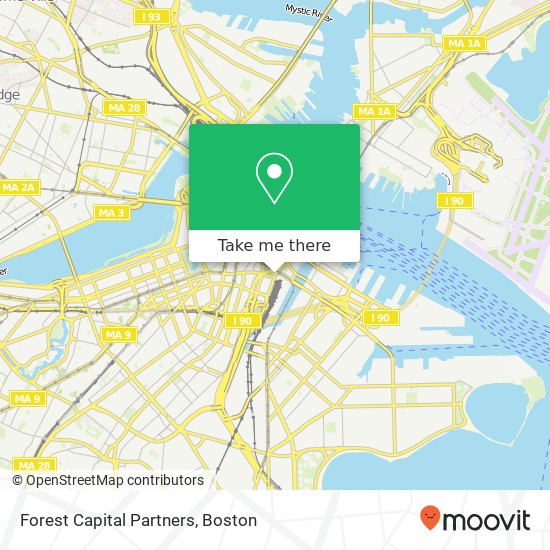 Mapa de Forest Capital Partners