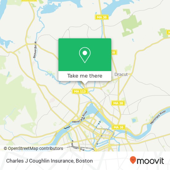 Mapa de Charles J Coughlin Insurance