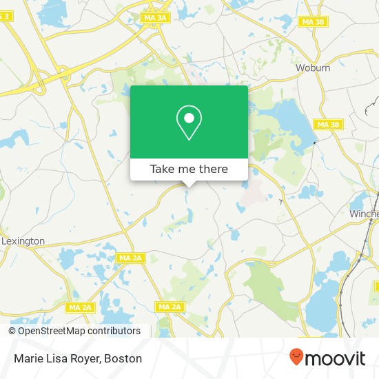 Marie Lisa Royer map