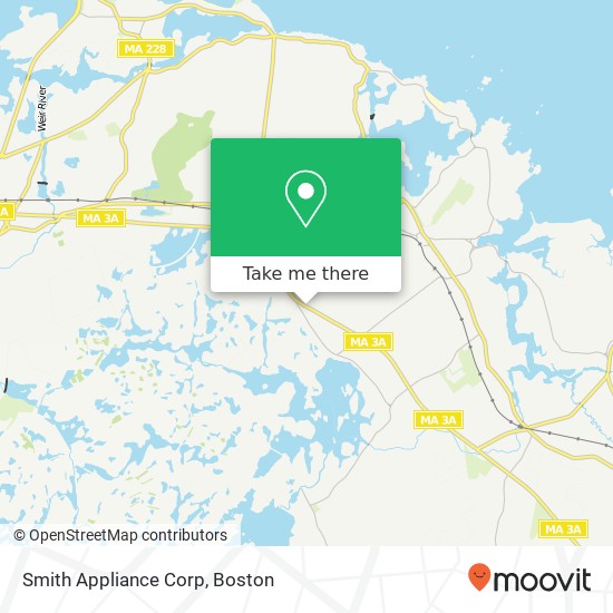 Mapa de Smith Appliance Corp