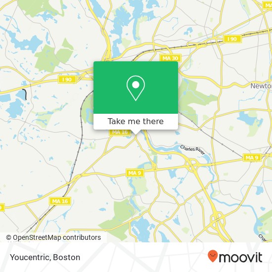 Youcentric map