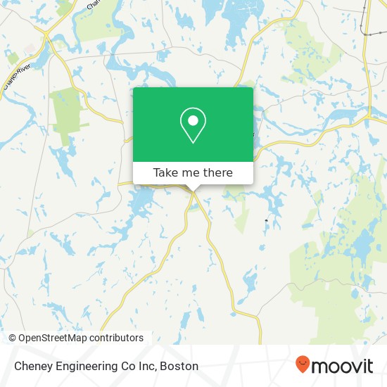 Mapa de Cheney Engineering Co Inc