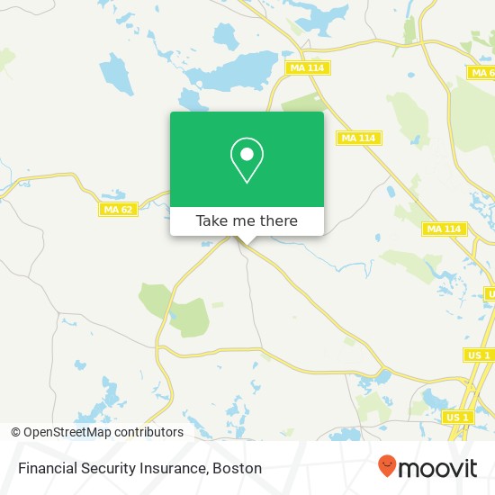 Mapa de Financial Security Insurance