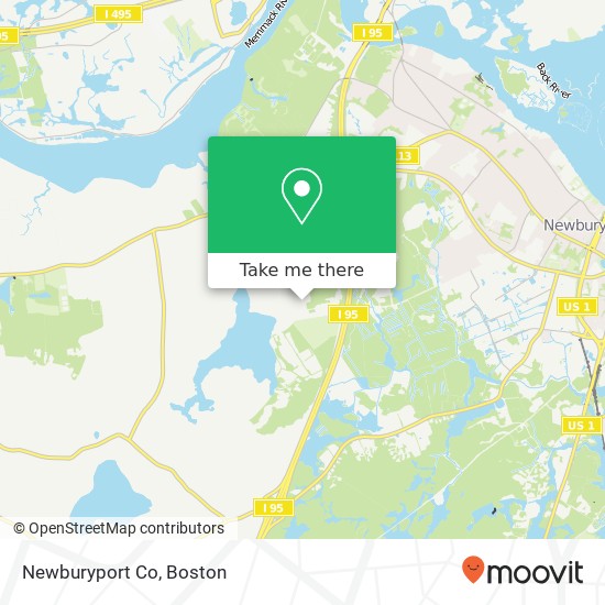 Mapa de Newburyport Co