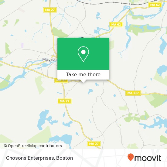 Chosons Enterprises map