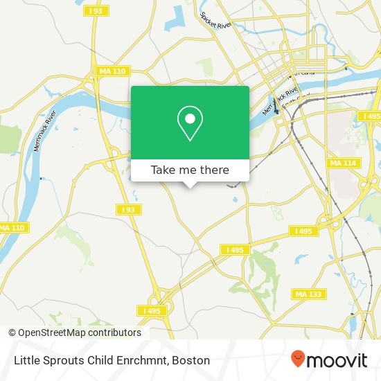 Mapa de Little Sprouts Child Enrchmnt