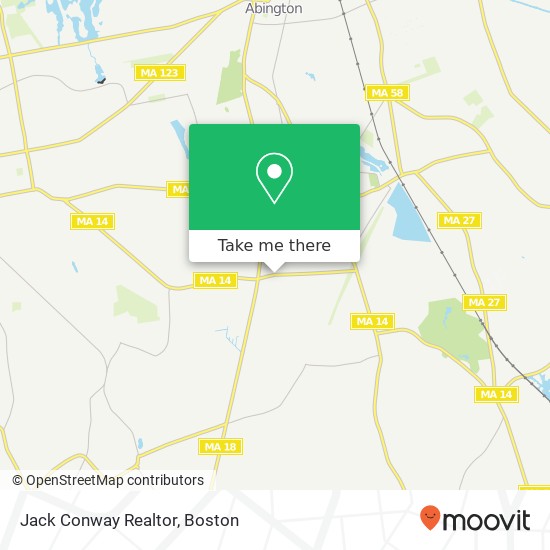 Jack Conway Realtor map