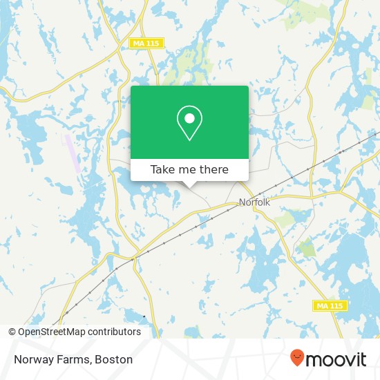 Mapa de Norway Farms
