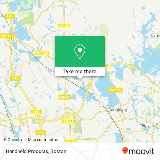 Mapa de Handheld Products
