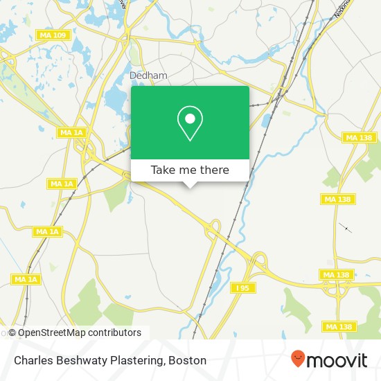 Mapa de Charles Beshwaty Plastering