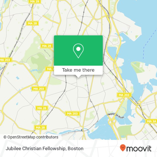 Jubilee Christian Fellowship map