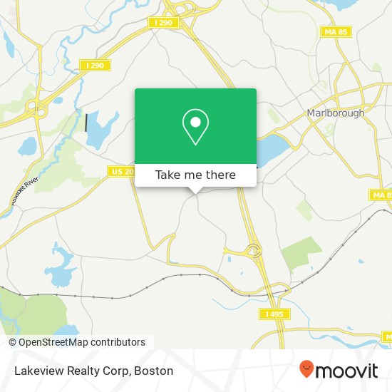 Mapa de Lakeview Realty Corp