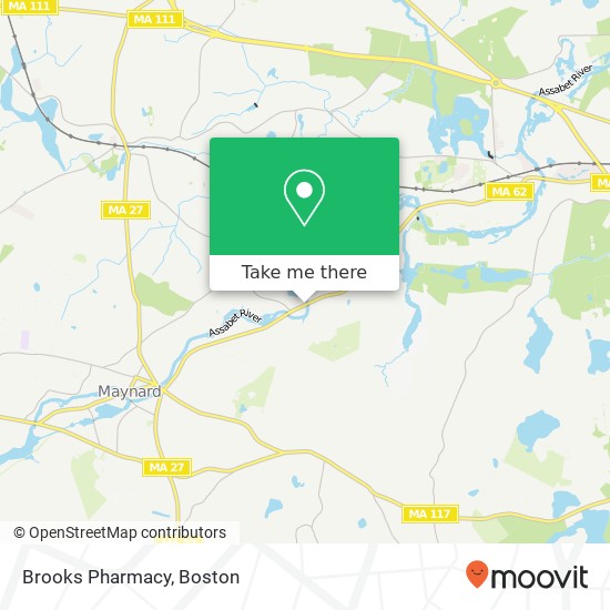 Brooks Pharmacy map