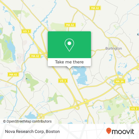 Nova Research Corp map