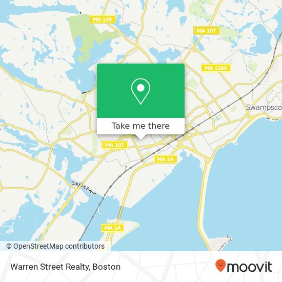 Mapa de Warren Street Realty