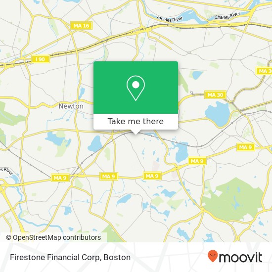 Mapa de Firestone Financial Corp