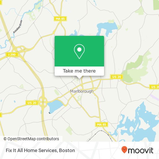 Mapa de Fix It All Home Services