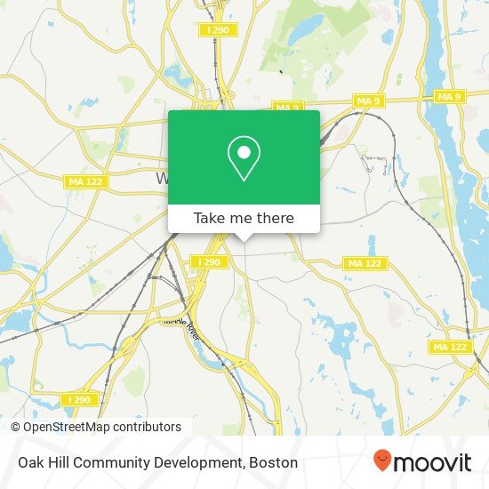 Mapa de Oak Hill Community Development