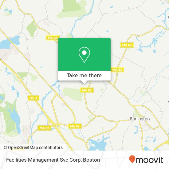 Facilities Management Svc Corp map