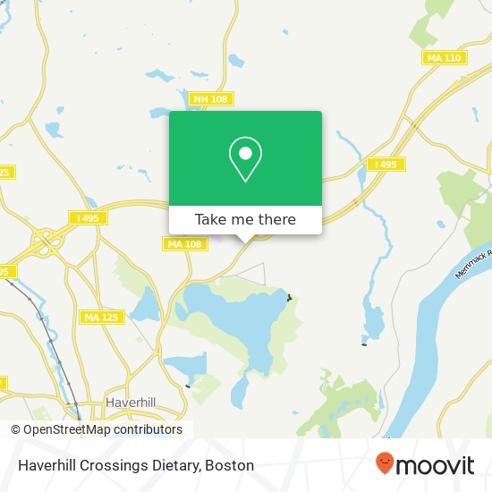 Haverhill Crossings Dietary map