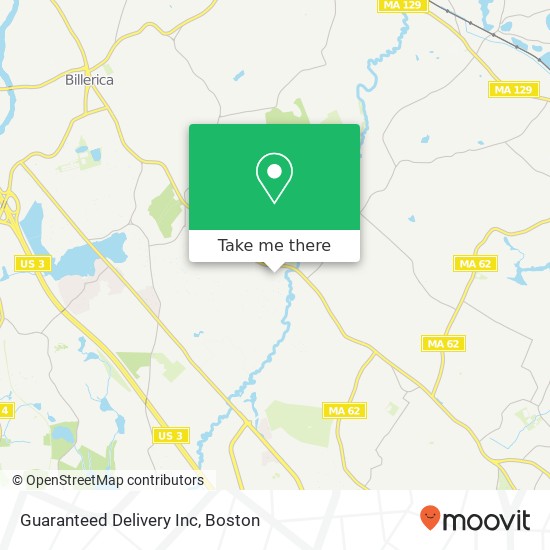 Guaranteed Delivery Inc map