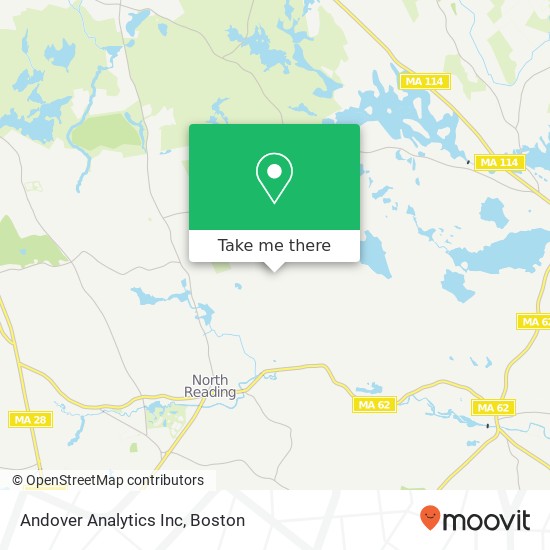 Andover Analytics Inc map