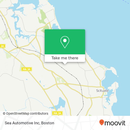 Sea Automotive Inc map