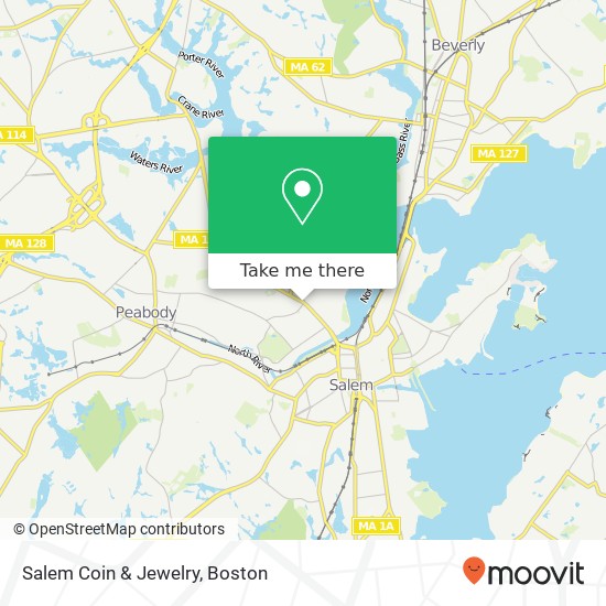 Salem Coin & Jewelry map