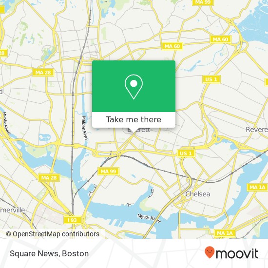 Square News map