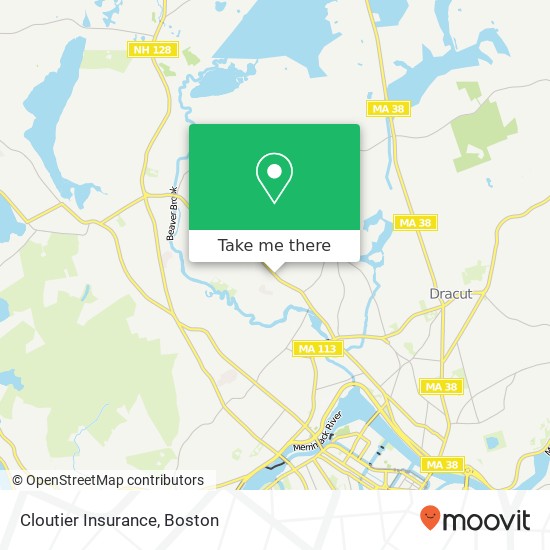 Mapa de Cloutier Insurance