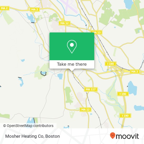 Mosher Heating Co map