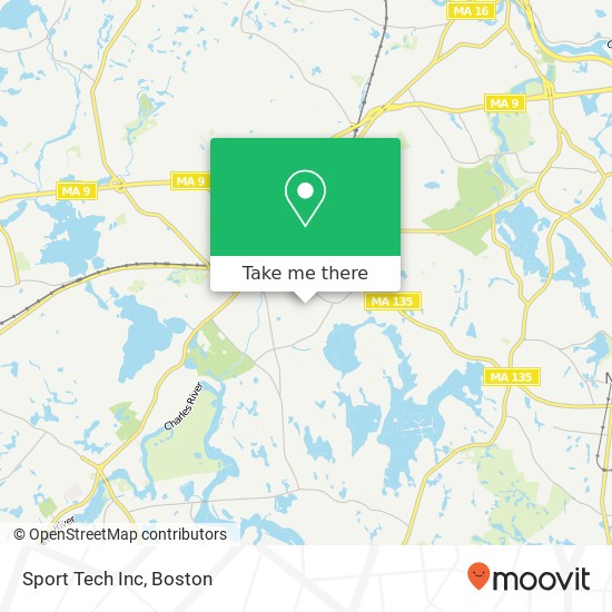 Mapa de Sport Tech Inc