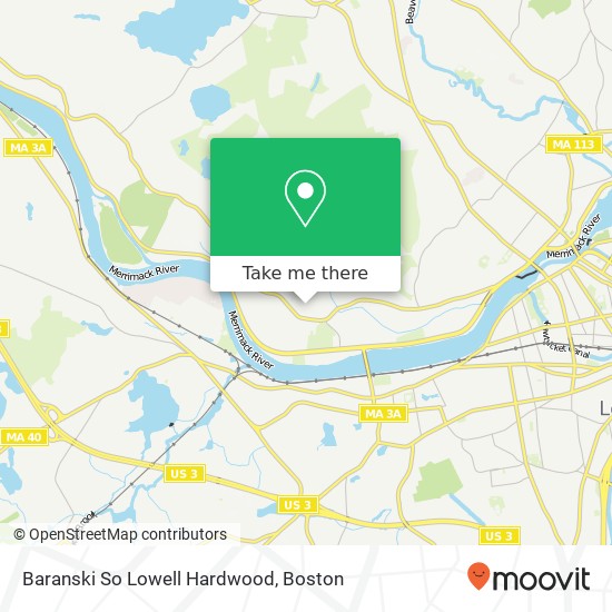 Mapa de Baranski So Lowell Hardwood