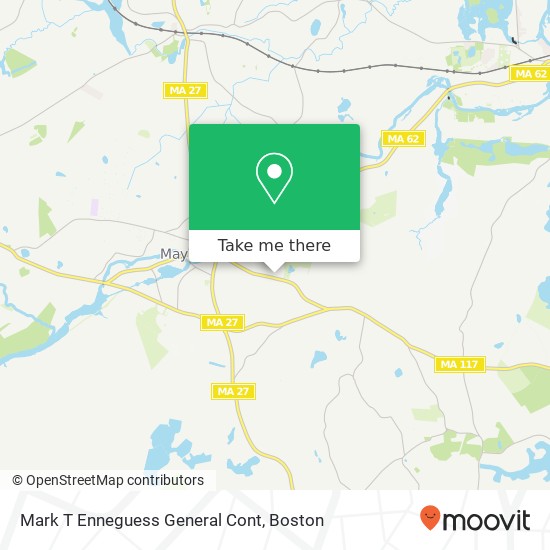 Mapa de Mark T Enneguess General Cont