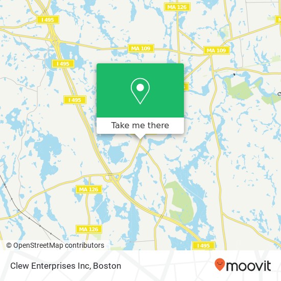 Clew Enterprises Inc map