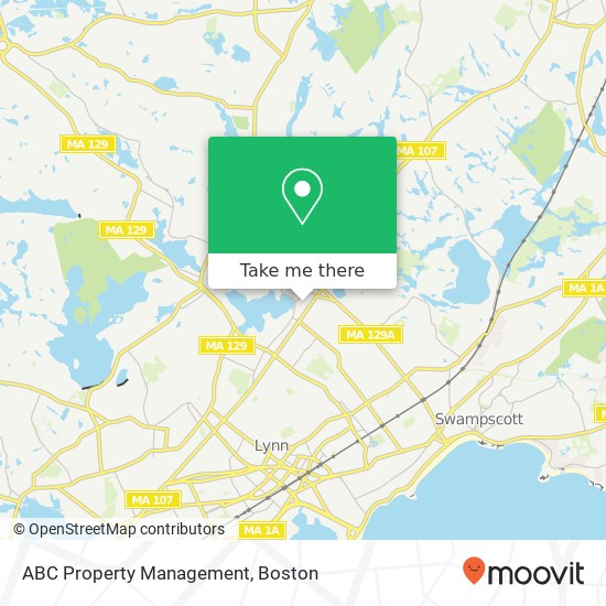 Mapa de ABC Property Management