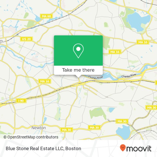 Mapa de Blue Stone Real Estate LLC