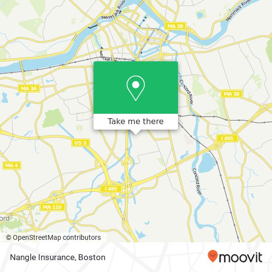 Mapa de Nangle Insurance