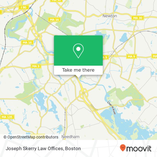 Joseph Skerry Law Offices map