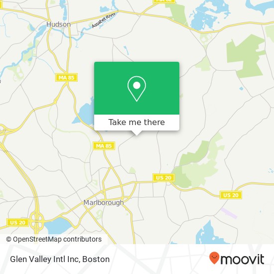 Mapa de Glen Valley Intl Inc