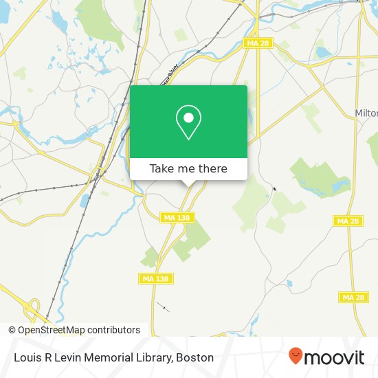 Louis R Levin Memorial Library map