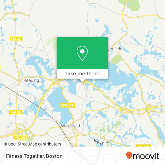 Mapa de Fitness Together