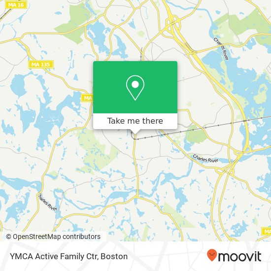 YMCA Active Family Ctr map