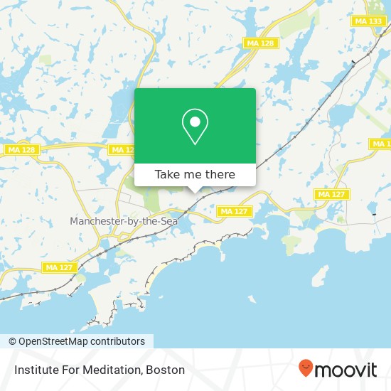 Institute For Meditation map