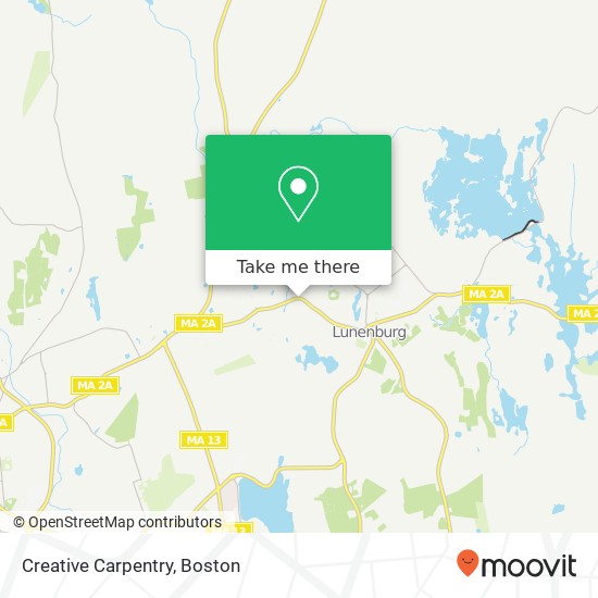 Mapa de Creative Carpentry