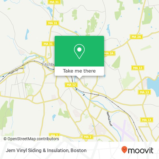 Jem Vinyl Siding & Insulation map