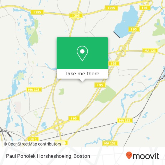 Mapa de Paul Poholek Horsheshoeing