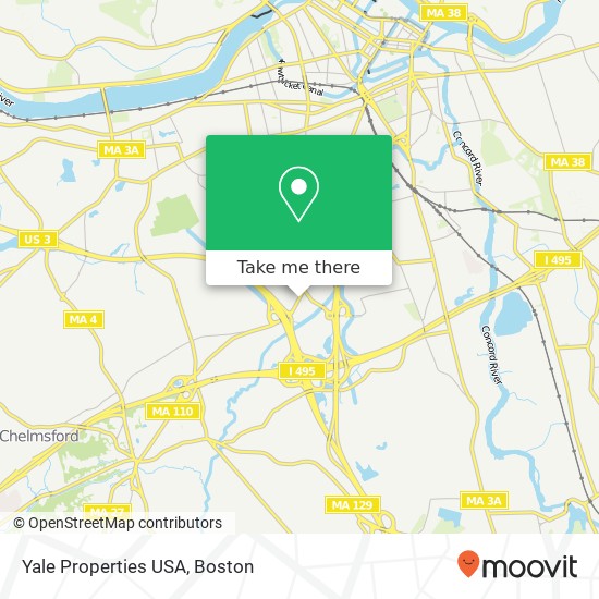 Yale Properties USA map